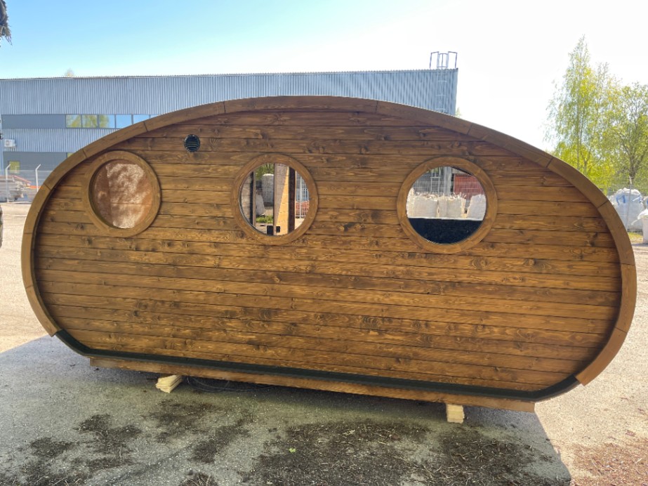Pirts ar kublu - Hobbita māja