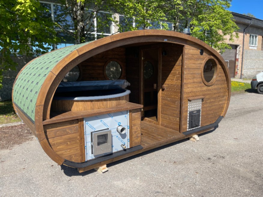 Pirts ar kublu - Hobbita māja
