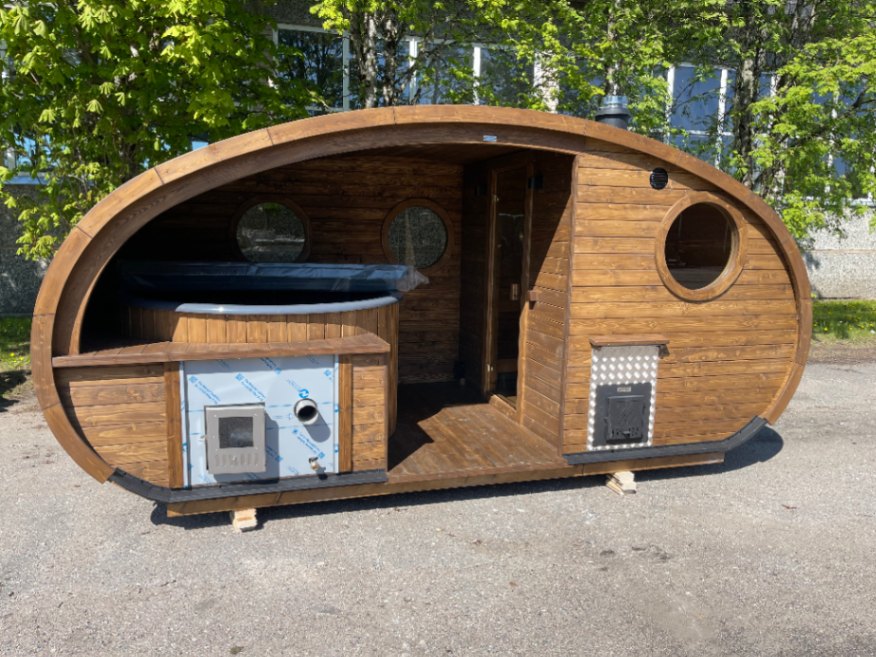 Pirts ar kublu - Hobbita māja