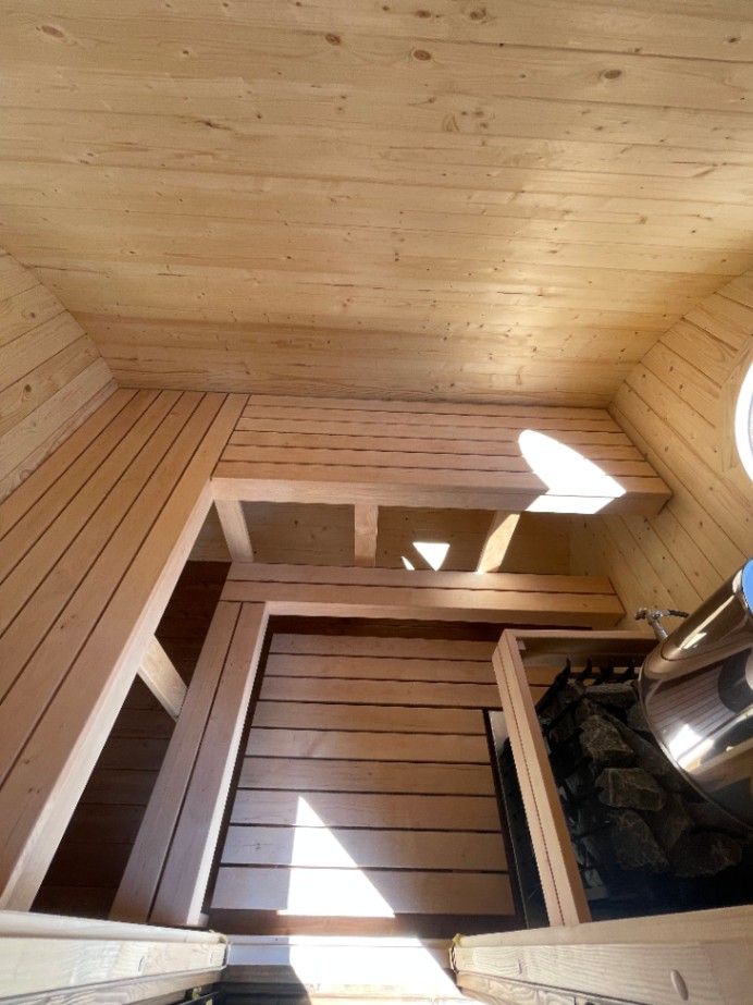 Pirts ar kublu - Hobbita māja