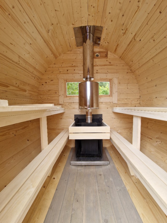 Apaļa mucu pirtiņa - KLASIKA