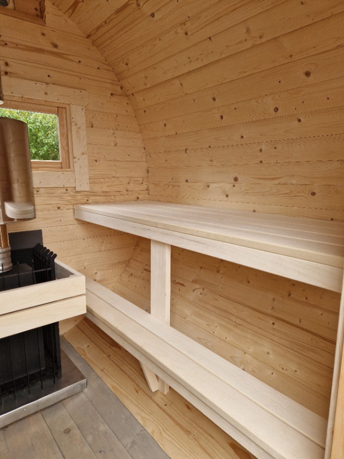 Apaļa mucu pirtiņa - KLASIKA