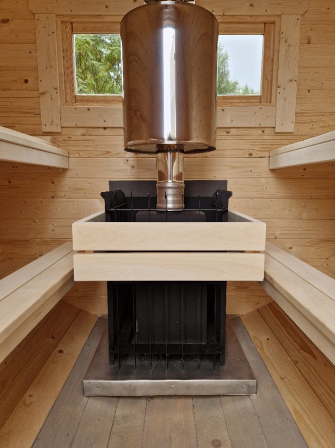 Apaļa mucu pirtiņa - KLASIKA