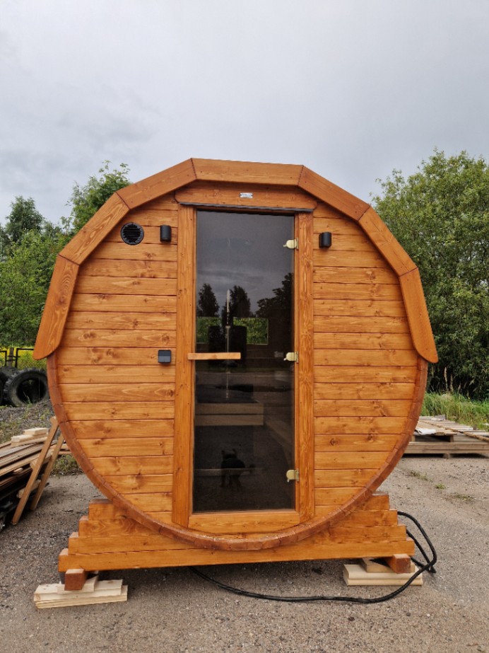 Apaļa mucu pirtiņa - KLASIKA