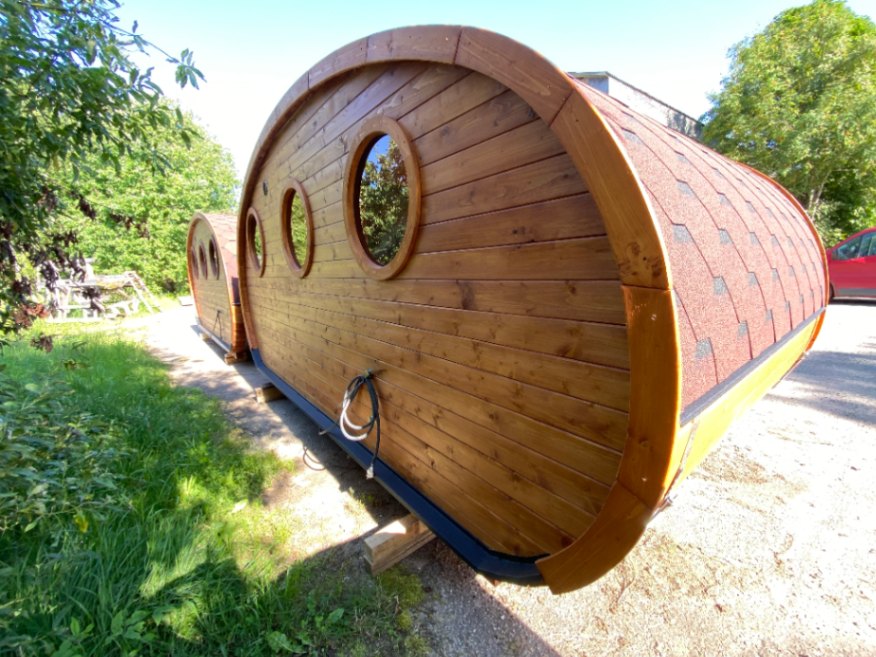 Pirts ar kublu - Hobbita māja