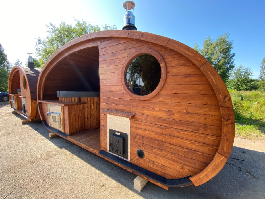 Pirts ar kublu - Hobbita māja