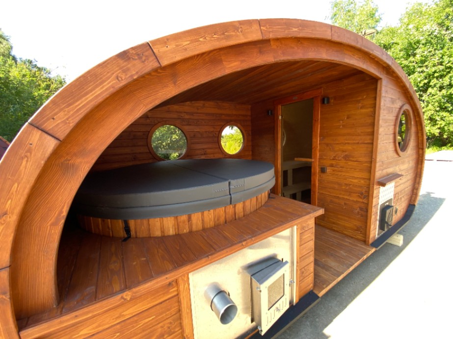 Pirts ar kublu - Hobbita māja