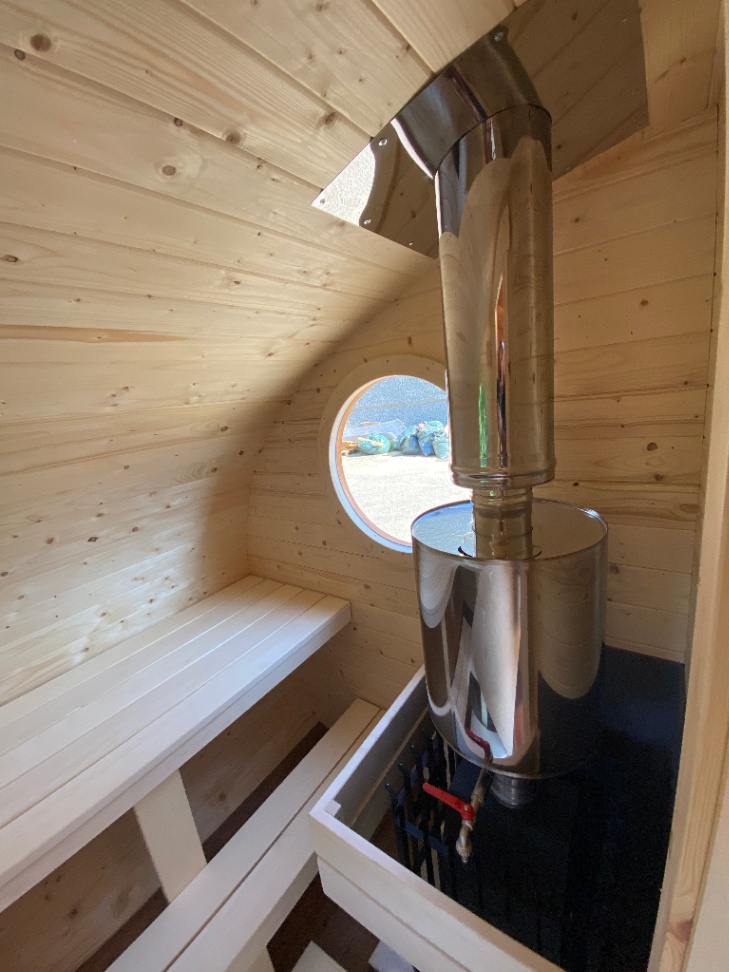 Pirts ar kublu - Hobbita māja